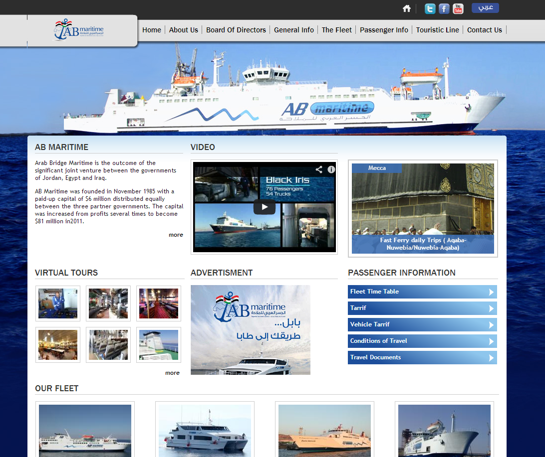 Arab Bridge Maritime Media Plus Jordan